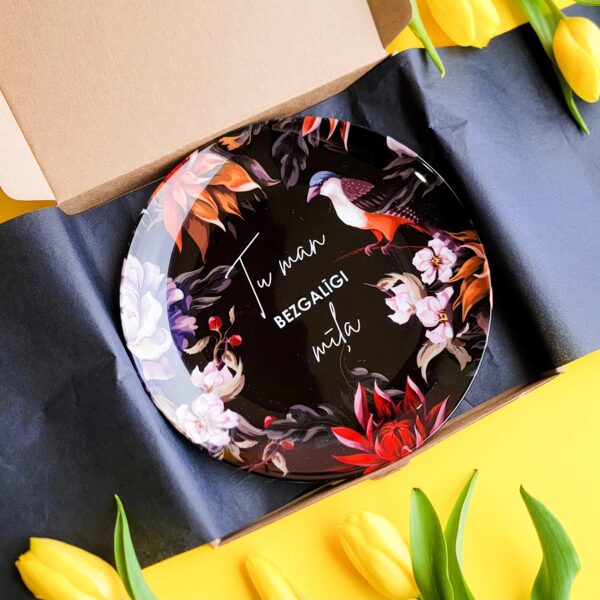 Šķīvis "Tu man bezgalīgi mīļa"